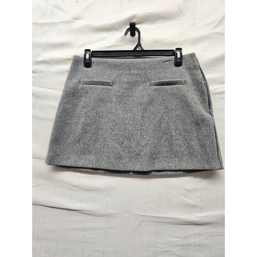 A New Day‎ Womens Mini Skirt Gray Polyester Blend Casual Size 12